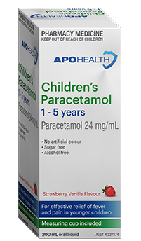 APO Health Paracetamol Child 1-5 years 200ml  8415