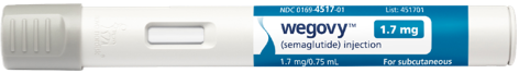 WEGOVY FLEXTOUCH 1.7ML PRE FILLED PENS (1.7MG)
