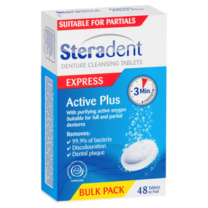 Steradent Active Plus 48tabs