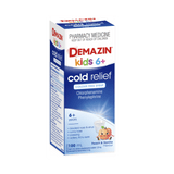 Demazin Kids 6+ Cold Relief Colour Free Syrup