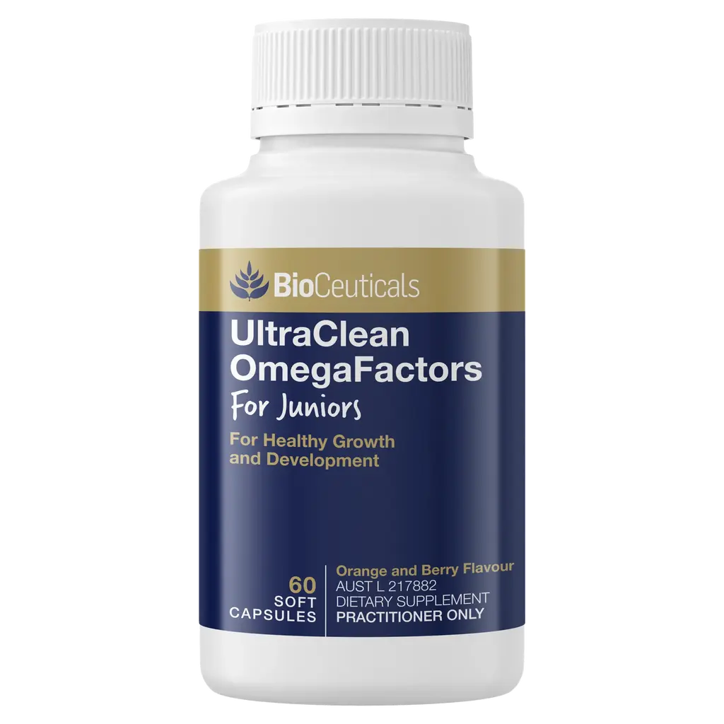 Bioceuticals UltraClean OmegaFactors For JUNIORS 60 CAPS