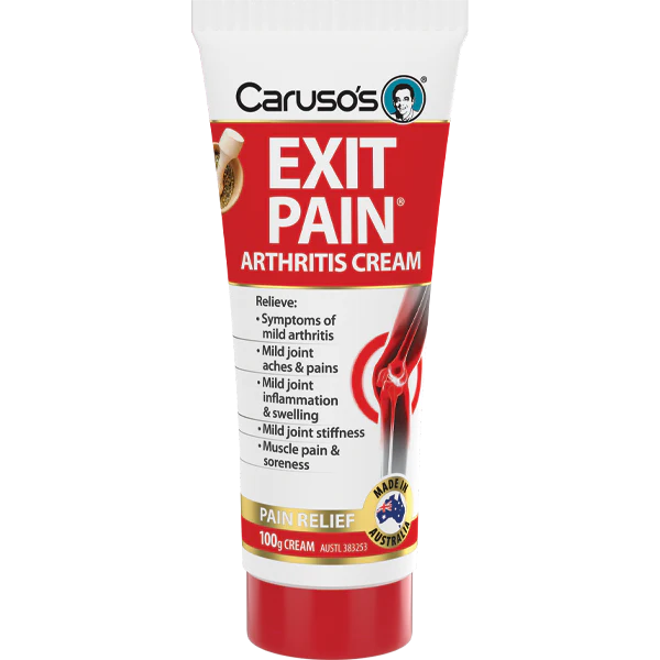 Caruso's Exit Pain Arthritis Cream 100g