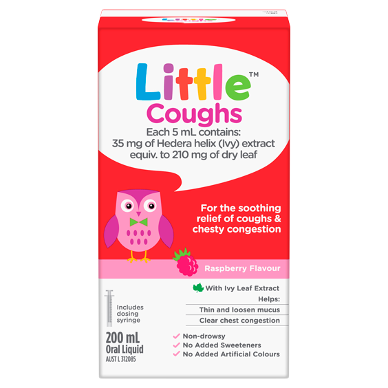 Little Coughs Raspberry 200ml  2730