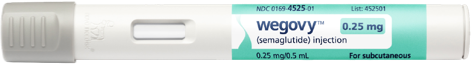 WEGOVY FLEXTOUCH 1.5ML PRE FILLED PENS (0.25MG)
