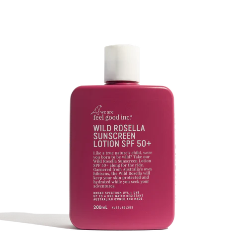 FEEL GOOD INC WILD ROSELLA SUNCREEN SPF50+ 200MLS