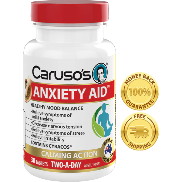 Caruso's Anxiety Aid 30tabs