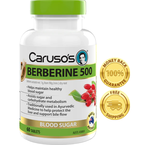 Caruso's Berberine 500 60tabs