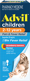 Advil Pain & Fever Suspension 2-12 years 200ml  0265