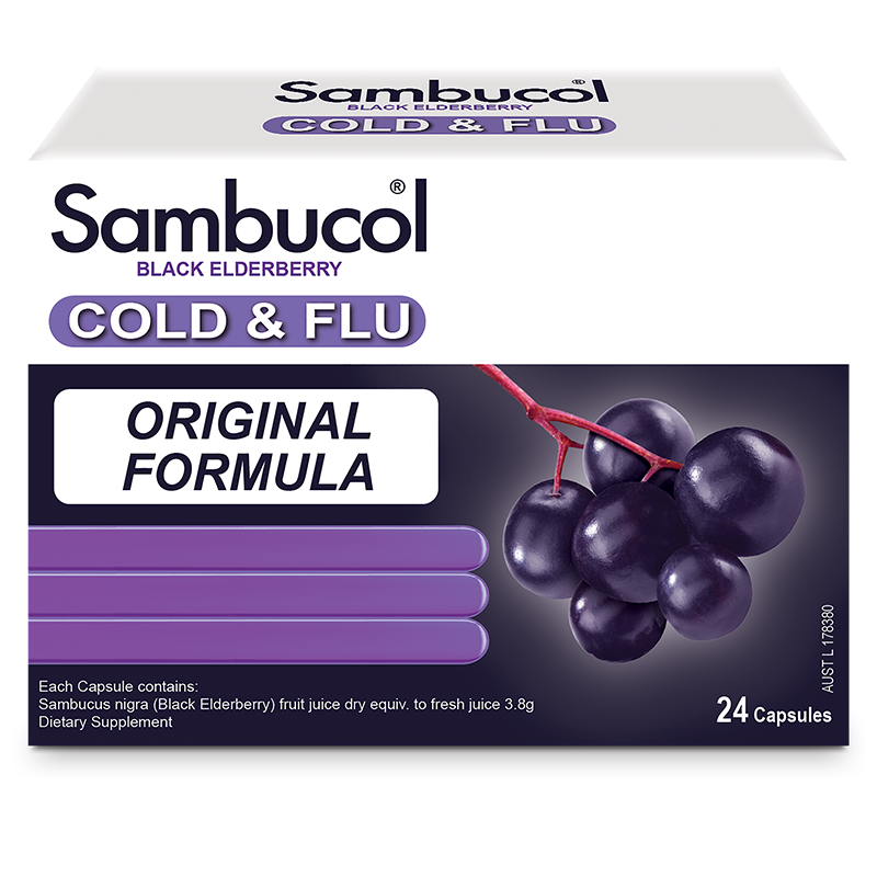 Sambucol Cold & Flu Capsules