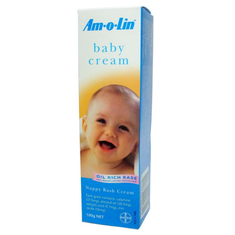 Amolin Baby Nappy Rash Cream 100g