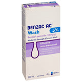 Benzac AC 5% Wash 200mL
