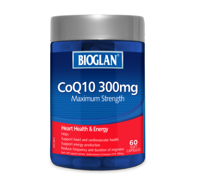 Bioglan CoQ10 300mg 60 Soft Capsules