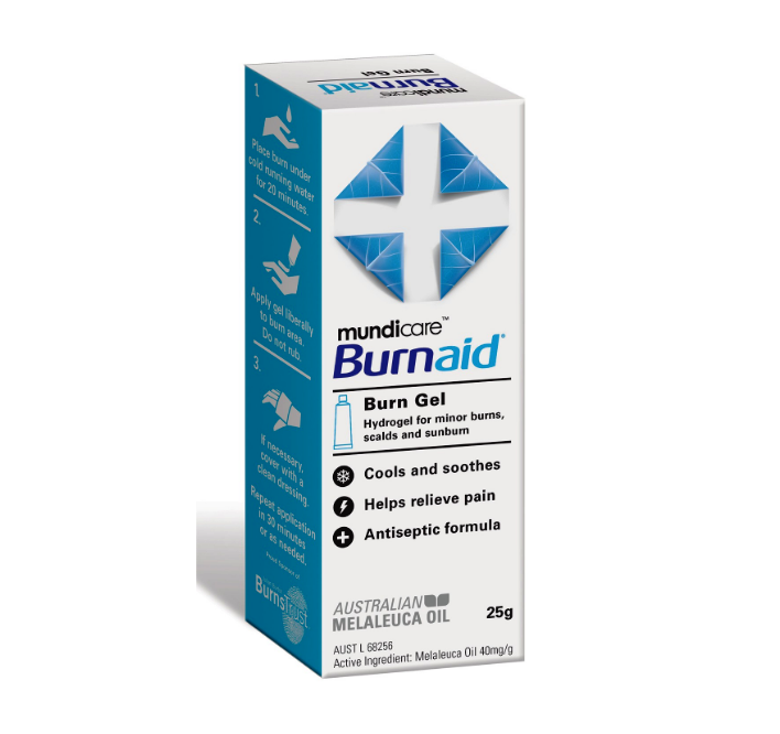 Burnaid Gel 25g Tube