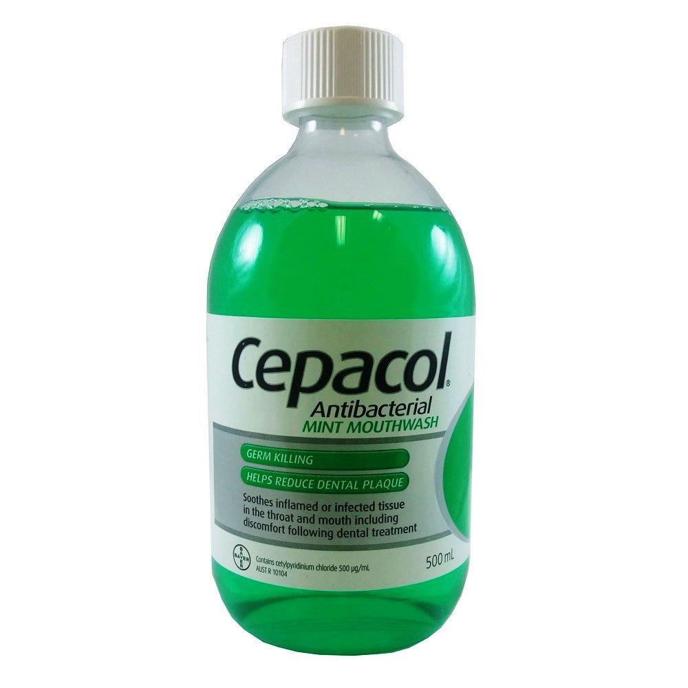 Cepacol Antibacterial Mouthwash Solution 500mL