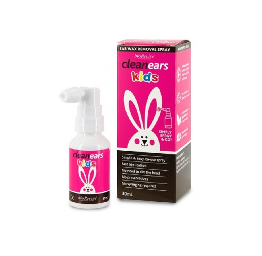 CleanEars Kids Ear Wax Removal Spray 30mL