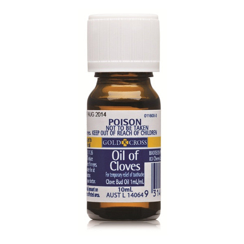 Clove Oil BP 10mL (Gold Cross)