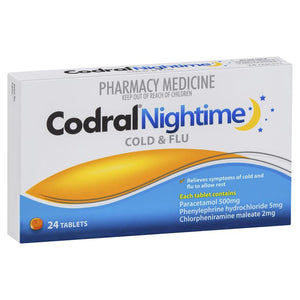 Codral PE Night 24 Tablets
