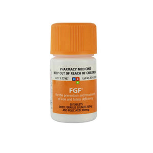 FGF Tablets 30 - unavailable until Dec 2021