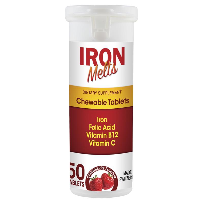 Iron Melts 50 Tablets