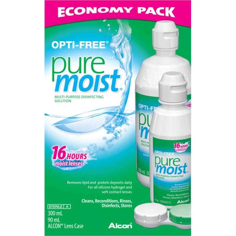 Optifree Pure Moist Economy Pack