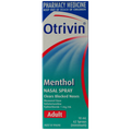Otrivin F5 Metered Dose Adult Spray Menthol