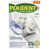 Polident Whitening Cleanser 36 Tablets