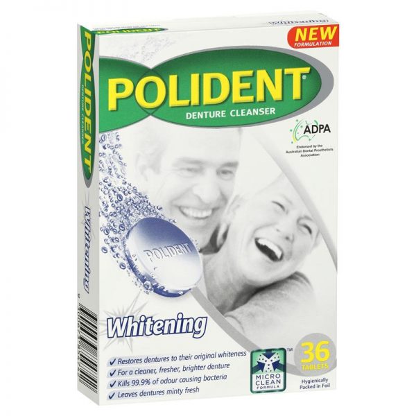 Polident Whitening Tablets 36