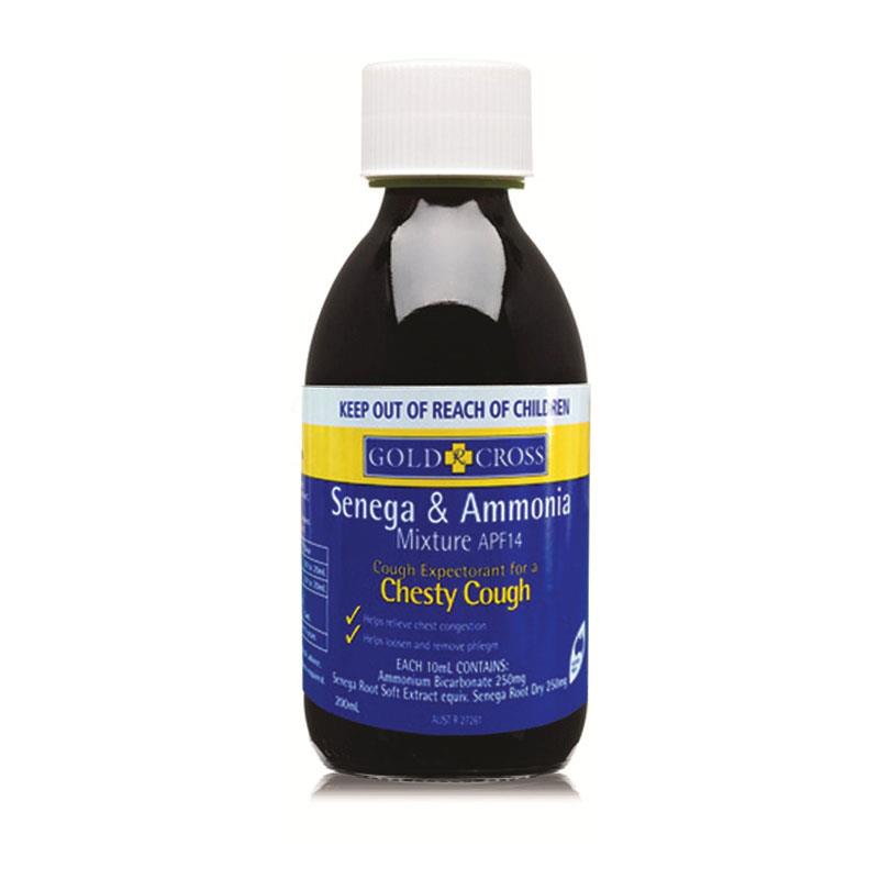 Senega & Ammonia (Gold Cross) 200mls