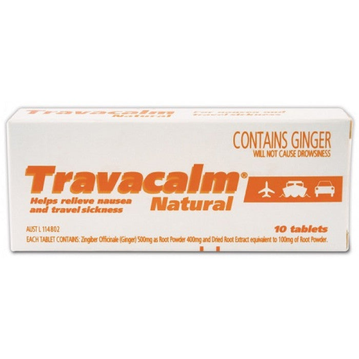 Travacalm Natural 10 Tabs