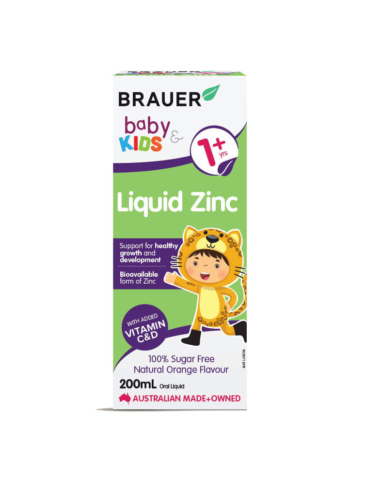 Brauer Baby & Kids Liquid Zinc - 200mL