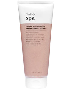 Natio Spa Papaya & Cane Sugar Gentle Body Exfoliant 210mL