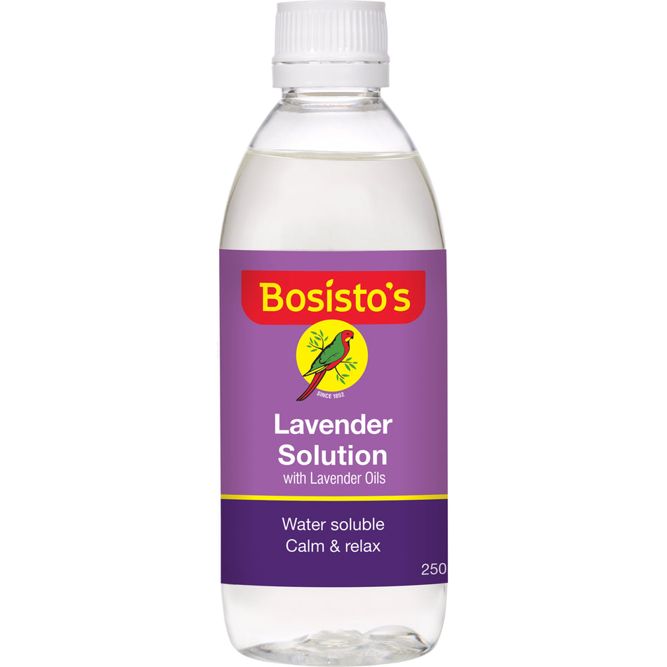 Lavender Oil Bosisto's solution 250mls