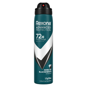 Rexona Antiperspirant Invisible Black & White for Men 200mL