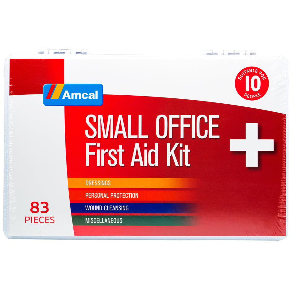 Amcal First AID KIT Small OFFICE 83PK BX