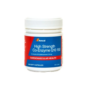 Amcal High Strength Co-Enzyme Q10 150mg 100caps