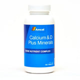 Amcal Calcium & D Plus Minerals 100 Tablets
