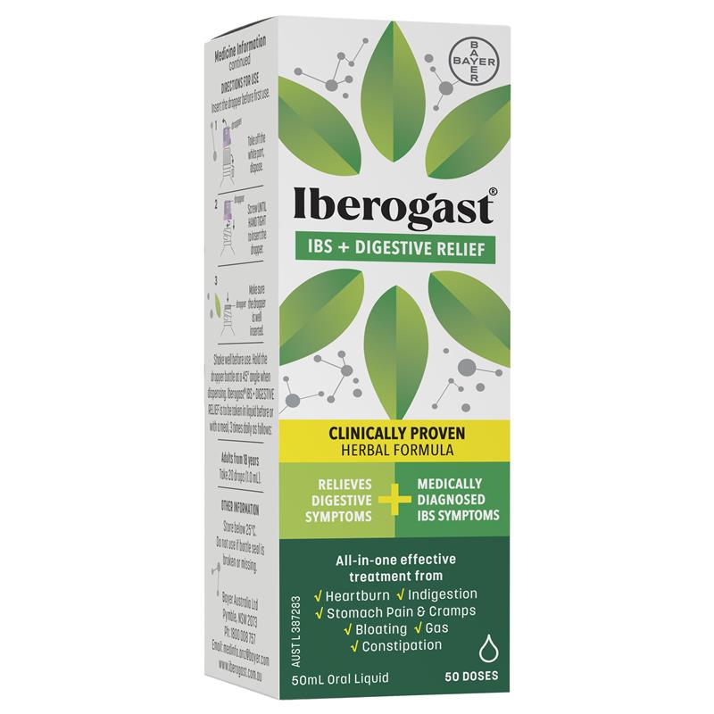Iberogast IBS + Digestive Relief 50mL (Flordis)