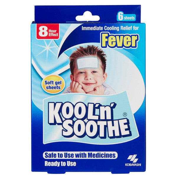 Kool N Soothe Kids Fever - 6 sheet  4217