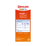 Demazin Kids 2+ Cough + Immune Defence Syrup Natural Berry Flavour 200mL  4844