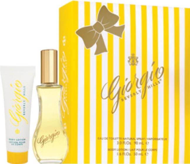 Giorgio Beverly Hills Eau De Toilette 90mL & Body Lotion 2 Piece Set