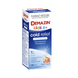 Demazin Kids 6+ Cold Relief Colour Free Syrup 100mL