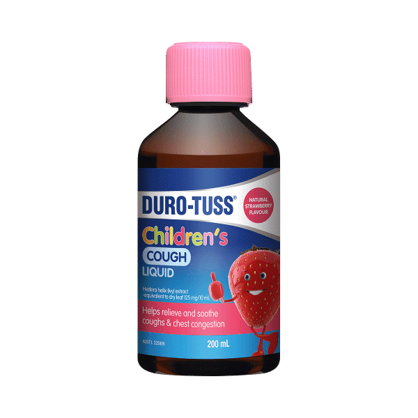 Duro-Tuss Children's Cough Liquid Strawberry 200ml  5377