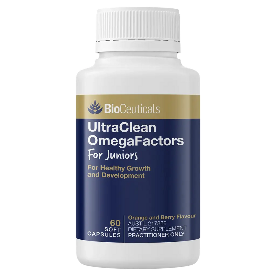 Bioceuticals UltraClean OmegaFactors For JUNIORS 60 CAPS