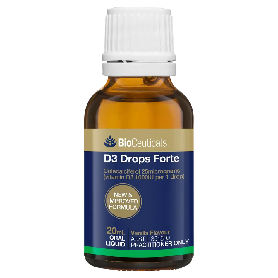 Bioceuticals D3 Drops Forte 20mls
