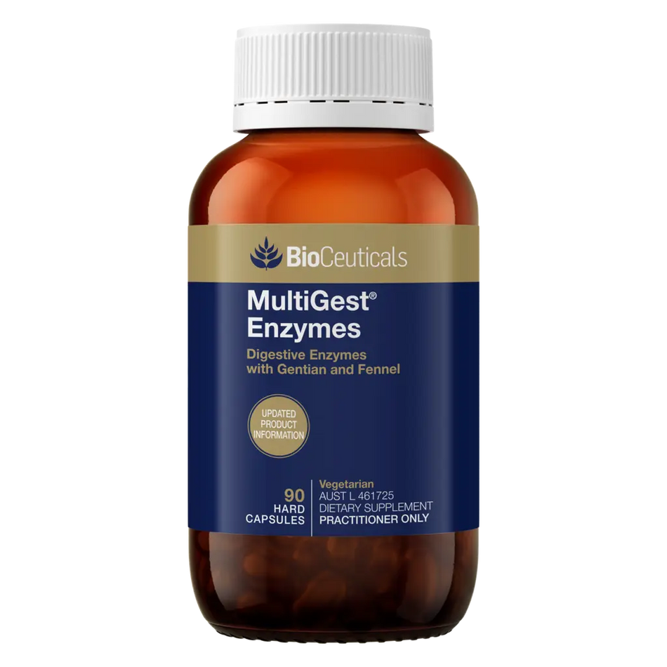 Bioceuticals Multigest Enzymes 90 capsules