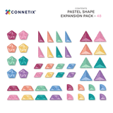 CONNETIX -PASTEL Shape Expansion Pack 48pieces