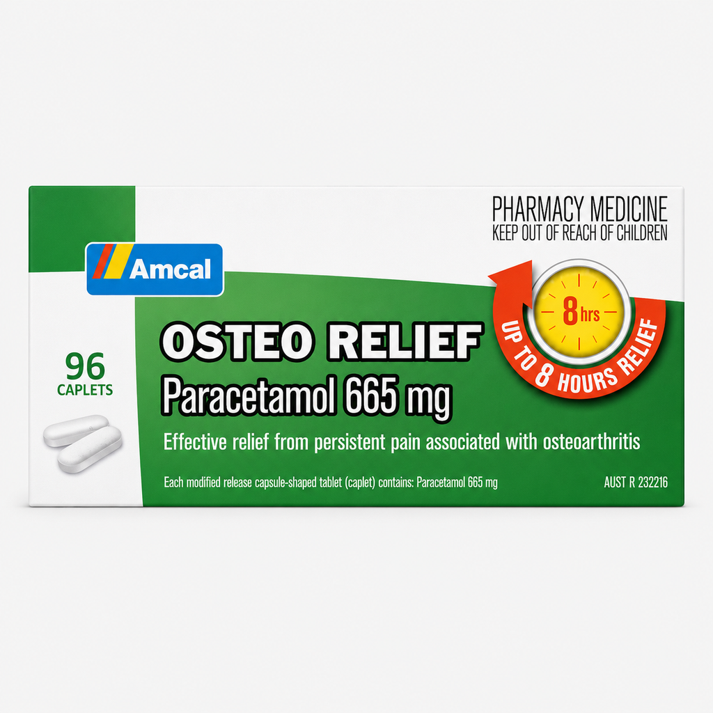 AMCAL Paracetamol-Osteo 96 (S3)