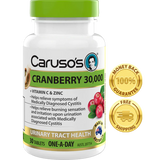 Caruso's Cranberry 30,000 30tabs