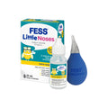 FESS Little Noses 0-2 Years+ Saline Nasal Drops + Aspirator 25mL 0651