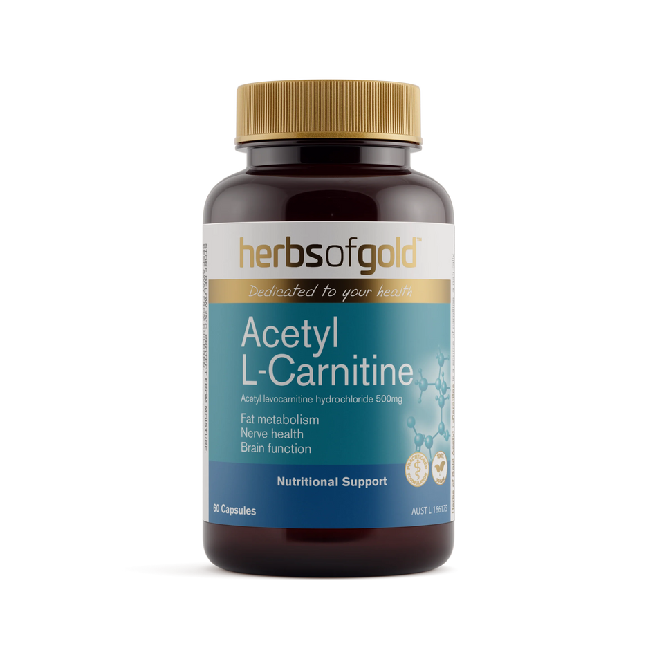 HERBS OF GOLD ACETYL L -CARNITINE 60 CAPS